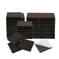 thumbnail image 1 of 40pcs Almohadillas de Muebles de Fieltro Cuadradas 1 5/8" Protector de Piso para Patas de Mesa y Silla, 1 of 7