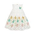 thumbnail image 5 of Girls Dress Butterfly Easter Illusion Yoke Party Dress 14 Years, 5 of 6