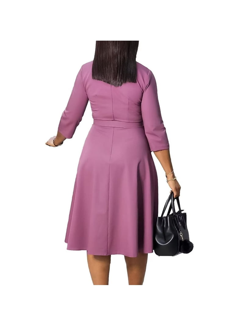 Women's 2025 Spring Casual Dresses Semi Formal Party Dress Business Work  Dress - Walmart.com