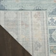 thumbnail image 6 of Nourison Washable Decor 5'3" x 7' Light Blue Bohemian Indoor Rug, 6 of 9
