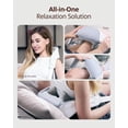 thumbnail image 5 of ibreo Shiatsu Neck and Back, Shoulder Massager with Heat, Scraping, 3 Massage Modes Adjustable, 3D Kneading Deep Tissue for Pain Relief (Neck S), 5 of 10