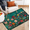 2, variant on Welcome Door Mat with Symmetrical Flower and Bird Design Floor Mat Lightweight Home Bedroom Kitchen Corridor Hall Decorative Mat