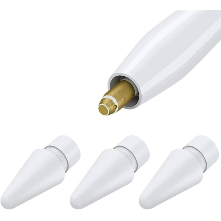 Compatible avec Apple Pencil Tips 4-pack, hautement sensible Ipencil Tip  Conseils de remplacement Entrée Pen Nib Compatible pour ipad Pro Apple  Pencil 2 / Apple P