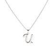 thumbnail image 2 of Collar colgante inicial Sunnimix de plata Con cadena, 2 of 8