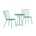 thumbnail image 3 of Novogratz Poolside Gossip Collection 3 Piece Heidi Outdoor Bistro Set, 3 of 9