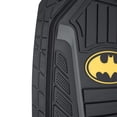 thumbnail image 3 of Superhero Car Floor Mats, Officially Licensed Warner Bros DC Comics, All Weather Interior Auto Protection, Heavy Duty Rubber Liners for Car Truck Van SUV, Batman, 3 of 9