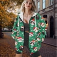 thumbnail image 5 of Yuyamidu Zip Up Christmas Sweatshirts Cat Sweatshirts for Women Clothing Oversized Hoodies for Women Trendy Clothes Trendy Plus Size Womens Zipper Sweatshirt L, 5 of 8