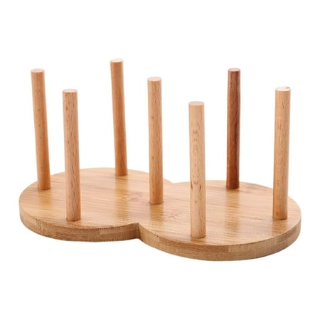 

Durable Cup Dispenser Organizer Portable Space Saving wood Disposable Cups Holder for Office Buffet Bathroom Restaurant Breakroom 2 Slots 10cm