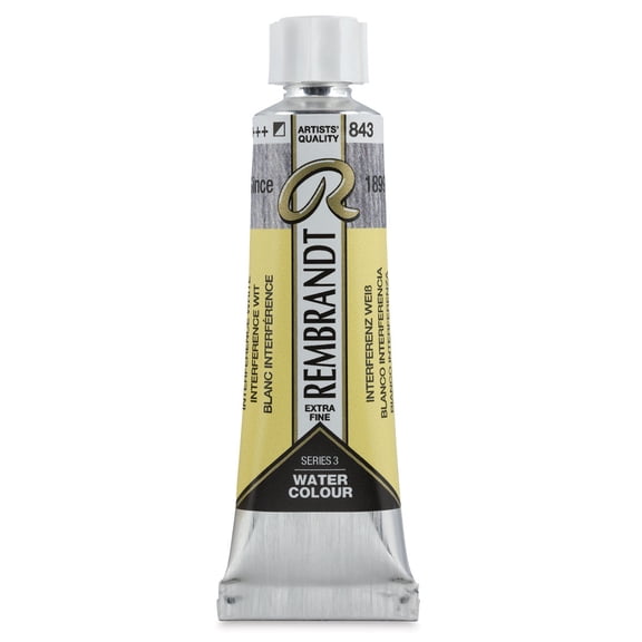 Rembrandt Artist Watercolors - Interference White, 10 ml tube