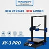TRONXY XY-3 Pro Desktop 3D Printer Kit Fast Assembly 300*300*400mm Print Size with 3.5 Inch Full Color Touchscreen Extruder 8G TF Card & PLA Sample Filament Support Power Failure Resume Printing Fila