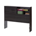 thumbnail image 3 of South Shore , Fynn Laminated Particleboard Twin Kids Headboard with Storage in Gray Oak, 3 of 7