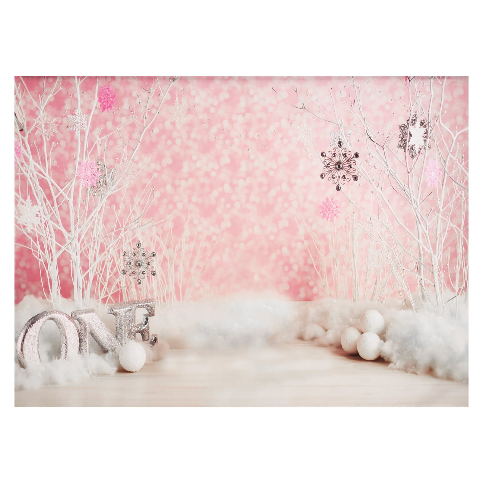 Docooler  *  7 * 5ft Photography Background Photography Backdrops  Pink Style Photo Studio Props for Baby Girl Photos Party Decoration -  