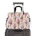 thumbnail image 2 of FORMRS 16" Laptop Bag Carrying Sleeve Case with Handle Travel Shoulder Briefcase, Pink Ice Cream Pattern, 2 of 8