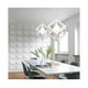 thumbnail image 3 of Lámpara colgante elegante, diseño cuadrado geométrico negro para un toque moderno, 3 of 5