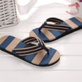 thumbnail image 5 of Domzle Men's Flip Flops - Funny Beach Sandals Comfortable Summer Beach Walking Thong Sandals Slip On Indoor Outdoor Quick-Dry Slides for Men Blue, 5 of 10