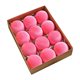 thumbnail image 2 of 12 bolas navideñas de terciopelo flocadas, adornos navideños de plástico, adornos colgantes decorativos para árbol de Navidad, decoración de 3,15 pulgadas, 2 of 5