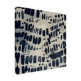 thumbnail image 2 of Victoria Barnes 'Indigo Markings I' Canvas Art, 2 of 4
