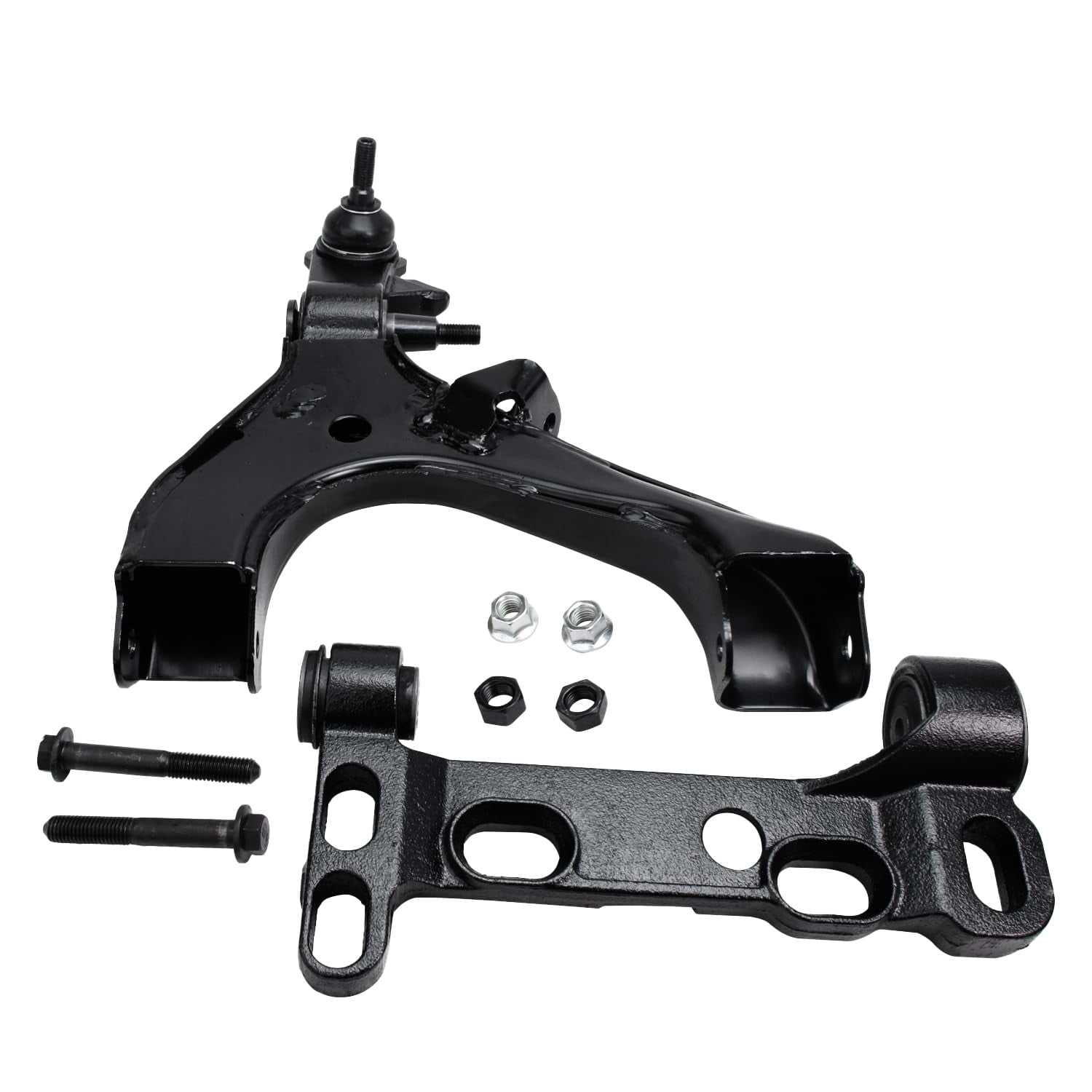 Detroit Axle - 2 Front Lower Control Arms w/Ball Joints for Chevy Trailblazer EXT GMC Envoy XL XUV Buick Rainier Ascender 9-7X Bravada