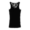 thumbnail image 2 of Camiseta sin mangas Aeropostale con espalda de encaje para mujer color negro pequeño, 2 of 2
