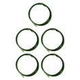 thumbnail image 3 of Ounissouiy Alambres artesanales, artesanías ligeras de bricolaje, no fáciles de romper, hilo trenzado, líneas de joyería brillantes duraderas Verde 5Conjunto, 3 of 6