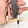 thumbnail image 5 of Replacement Upgrade Cable for Audio Technica ATH-M40x, ATH-M50x, ATH-M60x, ATH-M70x Headphones Pure Copper Woven Cable (1.8m/5.9feet), 5 of 5