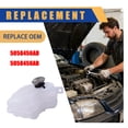 thumbnail image 3 of Engine Coolant Overflow Recovery Reservoir Tank For Dodge Journey 2009-2019, Radiator Coolant Tank Replace 5058456AD, 5058456AB-With Cap-White, 3 of 6