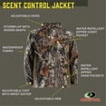 thumbnail image 5 of Mossy Oak Elements Men's Scent Control Jacket, Mossy Oak New Breakup, Size 2X-Large, 5 of 12