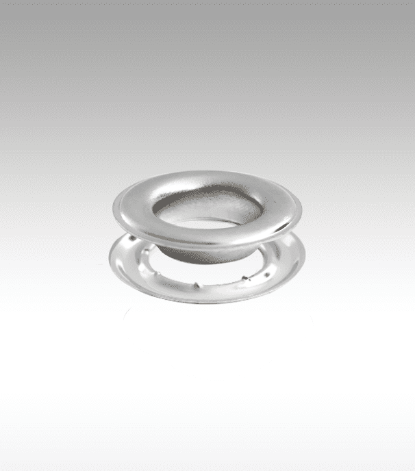 MICRON #5 Self-Piercing / Iron Grommets & Washers Nickel Plated