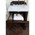 thumbnail image 4 of James Martin Furniture 150-V26-ANW-3SND Balmoral 26 in. Single Vanity Cabinet with Antique Walnut & 3 CM Summer Sand Quartz Top, Antique Walnut, 4 of 5