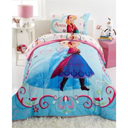 Disney Frozen Springtime Floral Twin Full Comforter Walmart Com