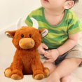 thumbnail image 3 of juguetes de peluche de vaca Cojín de Peluche de Vaca, Lindo para Regalo de Cumpleaños, Vacaciones, para Dormir Magideal juguetes de peluche de vaca, 3 of 7