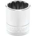 thumbnail image 2 of Wilmar W32823 1/2" Drive 12-Point Socket, 23mm, 2 of 3