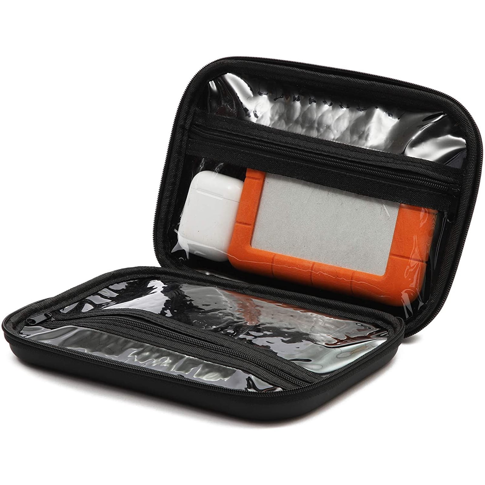 EVA Storage Bags Key Headphone Mobile Data Cable Charger Bag Organizer Case /Neu 