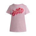 thumbnail image 4 of Valentine’s Day Women's Graphic Tee from Way to Celebrate, Sizes S-XXXL, 4 of 4