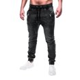 thumbnail image 5 of QHFBli Mens Classic Slim Fit Stretchy Jeans for Men Skinny Flex Denim Pants Ripped Designer, 5 of 7