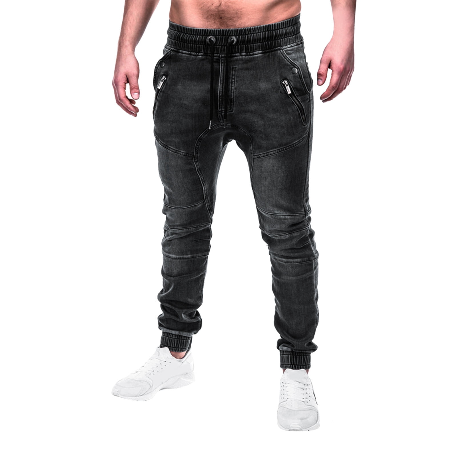 Pantalon noir homme troué hotsell