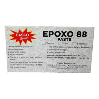 Fasco Epoxies #103LVX 2:1 Marine Grade Epoxy for Fiberglass, Cloth, Wood,  Boat Building and Repair (3 Quart Kit Medium Hardener) 