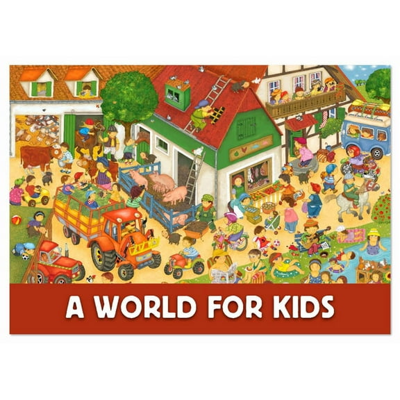A WORLD FOR KIDS (Monthly Wall Calendar 2026 11.7 x 16.5 (open)), CALVENDO 14 Month Calendar