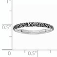 thumbnail image 4 of Stackable Expressions Sterling Silver Antiqued Ring, 4 of 8