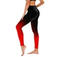 thumbnail image 1 of B91xZ Leggings Grande Taille Contrôle du Ventre pour Entraînement Course, Rouge G, 1 of 3