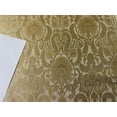 thumbnail image 5 of Silk Brocade fabric Gold with metallic gold jacquard color 44" wide BRO890[4], 5 of 6