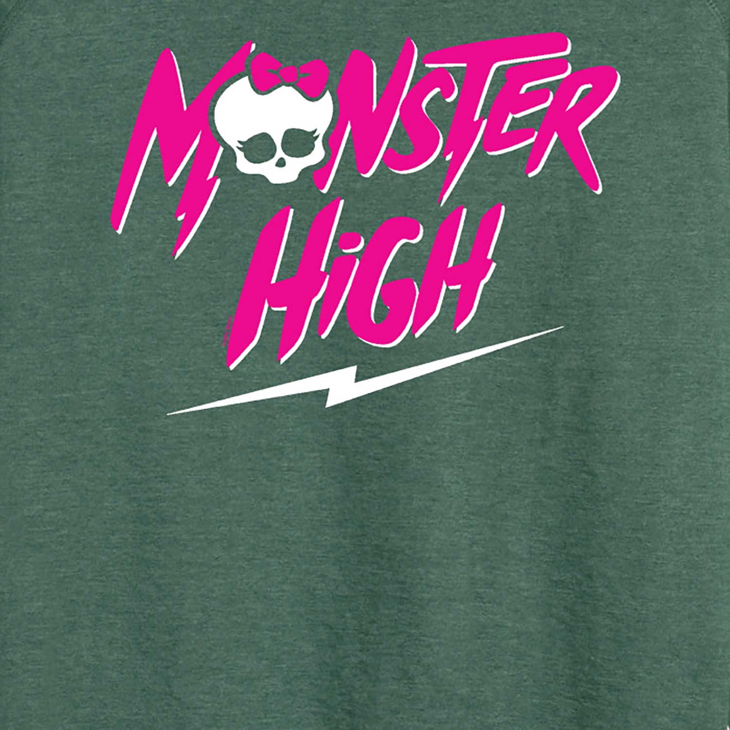 Monster High - Monster High Lightning Logo - Women's Lightweight French Terry Long Sleeve Shirt
