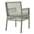 thumbnail image 5 of Modway Aura 7 Piece Outdoor Patio Wicker Rattan Set in Gray White, 5 of 8