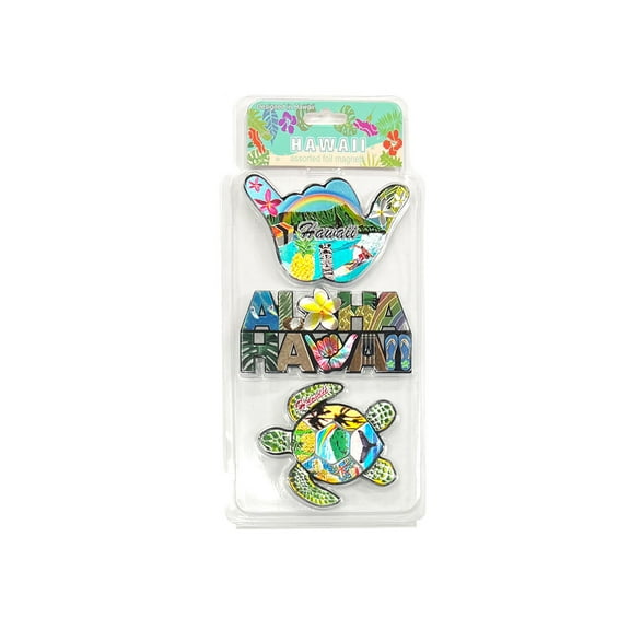 Island Reflections Magnets Assorted 3ct