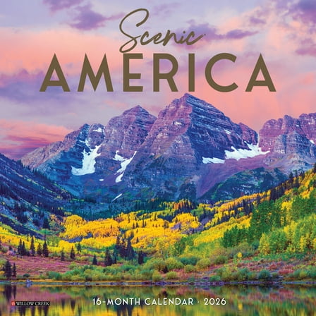 Scenic America Mini Wall Calendar, (Paperback)