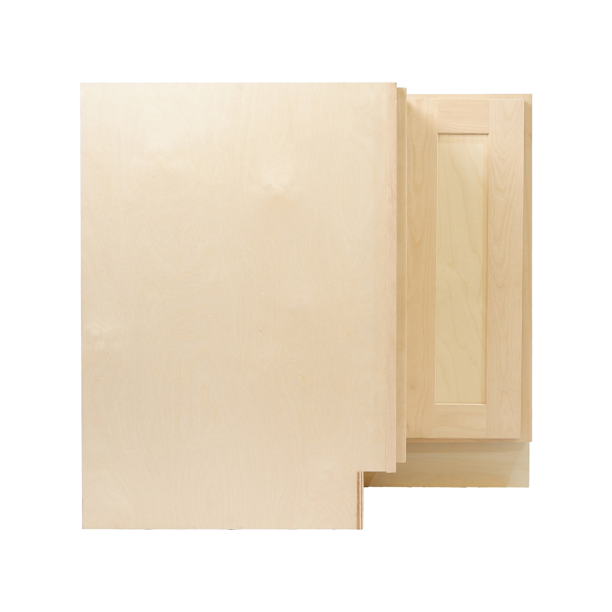 Design House Brookings Kitchen Lazy Susan Cabinet, Unfinished Birch, 36"
