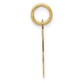 thumbnail image 2 of Diamond2Deal 14K Pendentif Initiale en Or Jaune Lettre F pour Femmes, 2 of 5