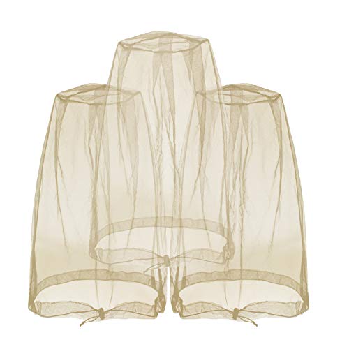 Anvin Mosquito Head Mesh Nets Gnat Face Netting for No See Ums Insects