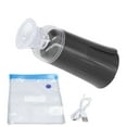 thumbnail image 2 of Vacuum Sealer, Mini Bag Sealer Preservative One Touch Switch  for Home for Kitchen Black, 2 of 7