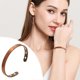 thumbnail image 1 of Pisexur Belleza Maquillaje Pulsera de pareja de metal con apertura magnética ajustable, accesorios de joyería para hombres y mujeres.para mujeres y hombres, 1 of 4